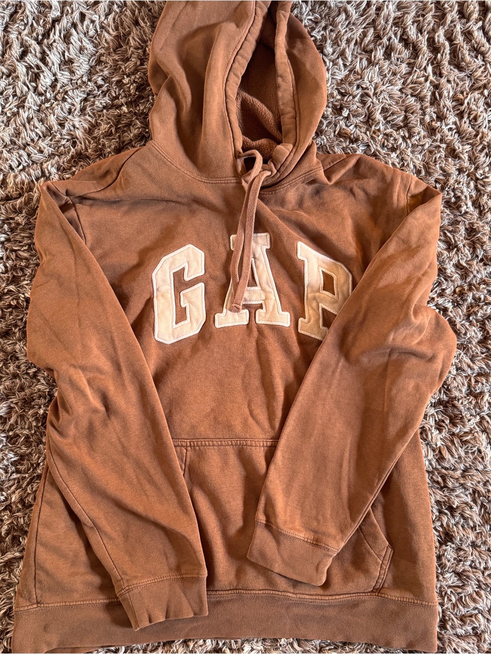 GAP Hoodie Brown L